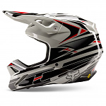 MX helma FOX V1 Goat Strafer Helmet Black 30442-001