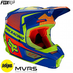 MX helma FOX V1 Oktiv Helmets MIPS Blue 2021