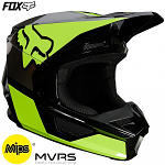 MX helma FOX V1 Revn Helmets MIPS Flo Yellow 2021