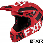 MX helma FXR Clutch Evo LE Helmet Red White Black 2022