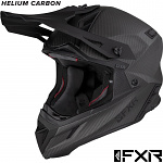 MX helma FXR Helium Carbon Helmet Black 2022