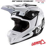 MX helma Leatt GPX 5.5 Composite V20.1 White 2020