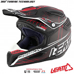 MX helma Leatt GPX 6.5 Carbon V01 Red Grey White