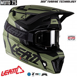 MX helma Leatt Helmet Kit Moto 7.5 V22 Cactus 2022