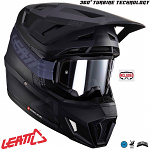 MX helma Leatt Helmet Kit Moto 7.5 V24 Stealth 2024