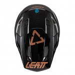 MX helma Leatt Helmet Kit Moto 9.5 Carbon V22 Black 2022 102201010