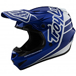 MX helma TroyLeeDesigns GP Helmet Silhouette Navy White 2021