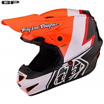 MX helma TroyLeeDesigns GP Helmet Volt Orange 2024