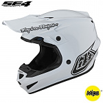 MX helma TroyLeeDesigns SE4 Polyacrylite Mono White 2023