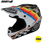MX helma TroyLeeDesigns SE4 Polyacrylite Warped White 2022
