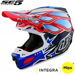 MX helma TroyLeeDesigns SE5 Carbon Helmet Wings 2024