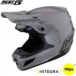 MX helma TroyLeeDesigns SE5 Composite Helmet Core Gray 2023