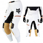 MX kalhoty FOX FlexAir Optical Pant Black White 2024