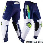 MX kalhoty LEATT Moto 4.5 Pant Blue 2023