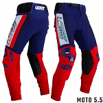 MX kalhoty LEATT Moto 5.5 I.K.S. Pant Royal 2024