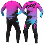 MX komplet FXR Clutch MX Kit E-Pink Sky Blue Black 2022