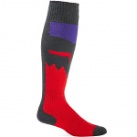 MX ponožky FOX 180 Flora Sock Grey Red 2024