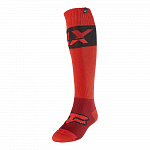 MX ponožky FOX FRI Thick Sock Afterburn Fluorescent Red 2021
