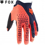 MX rukavice FOX Pawtector Glove Navy Orange 2024