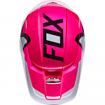 Náhradní kšilt dětské helmy FOX Youth V1 Lux Visor Pink 22