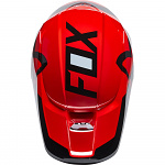Náhradní kšilt helmy FOX V1 Lux Visor Flo Red 22