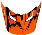 Náhradní kšilt helmy FOX V1 Race Orange 17