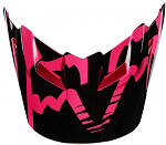 Náhradní kšilt helmy FOX V1 Race Pink 17