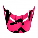 Náhradní kšilt helmy FOX V1 Race Visor Pink 18