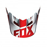Náhradní kšilt helmy FOX V1 Race Red 16
