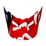 Náhradní kšilt helmy FOX V1 Race Visor Red 18