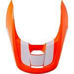Náhradní kšilt helmy FOX V1 WERD Visor Flo Orange 20