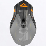 Náhradní kšilt helmy FXR Helium Race Division Helmet Visor Black Orange