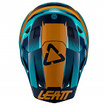 Náhradní kšilt helmy Leatt Visor Moto 7.5 V21.1 Blue