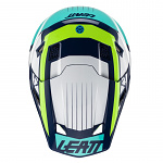 Náhradní kšilt helmy Leatt Visor Moto 7.5 V23 Blue