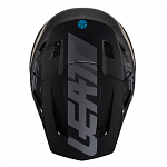 Náhradní kšilt helmy Leatt Visor Moto 9.5 V23 Carbon