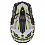 Náhradní kšilt helmy TroyLeeDesigns D4 Carbon Saber Gray Visor 