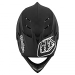 Náhradní kšilt helmy TroyLeeDesigns D4 Carbon Stealth Black Silver Visor
