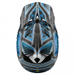 Náhradní kšilt helmy TroyLeeDesigns D4 Composite Low Rider Teal Visor