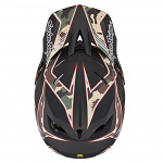 Náhradní kšilt helmy TroyLeeDesigns D4 Composite Matrix Camo Army Green Visor 