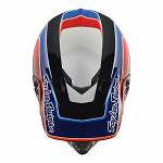 Náhradní kšilt helmy TroyLeeDesigns SE4 Carbon Squadra White Visor