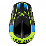 Náhradní kšilt helmy TroyLeeDesigns SE5 Composite Qualifier Yellow Visor