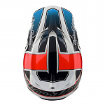 Náhradní kšilt helmy TroyLeeDesigns SE5 Composite White Black Visor
