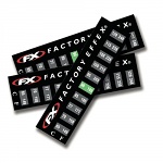 Nalepovací teploměr Factory Effex Temp Stickers 