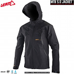 Nepromokavá bunda na kolo Leatt MTB 5.0 Jacket Black 2021