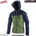 Nepromokavá bunda na kolo Leatt MTB 5.0 Jacket Cactus 2021