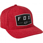 Pánská čepice FOX Badge FlexFit Hat Chilli