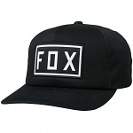 Pánská čepice FOX Drive Train SnapBack Hat Black