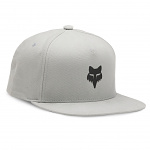 Pánská čepice FOX Head SnapBack Hat Steel Grey