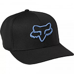 Pánská čepice FOX Lithotype 2.0 Flexfit Hat Black Blue