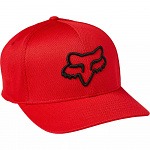 Pánská čepice FOX Lithotype 2.0 Flexfit Hat Flame Red